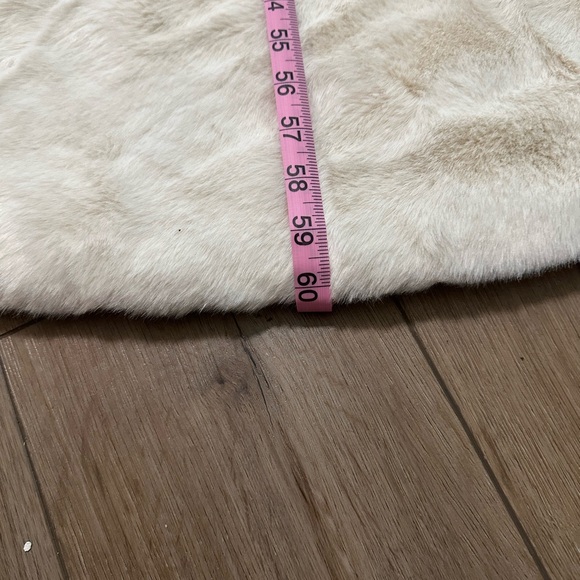 Falda de árbol de navidad de 60” color blancanieves - Picture 8 of 8